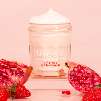 Crème corps nourrissante - Fraise & Grenade