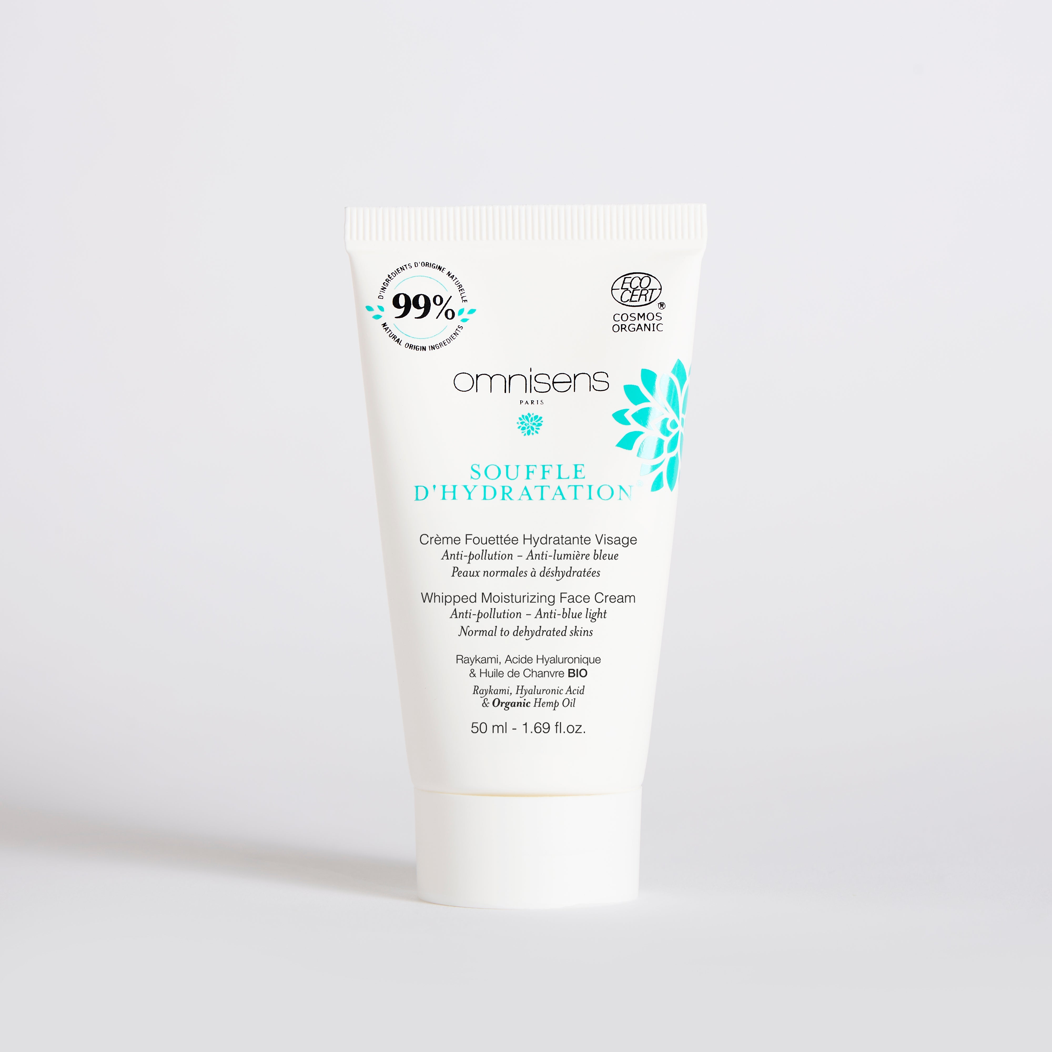 Crème Fouettée Hydratante Visage - SOUFFLE D'HYDRATATION® CERTIFIÉE BIO