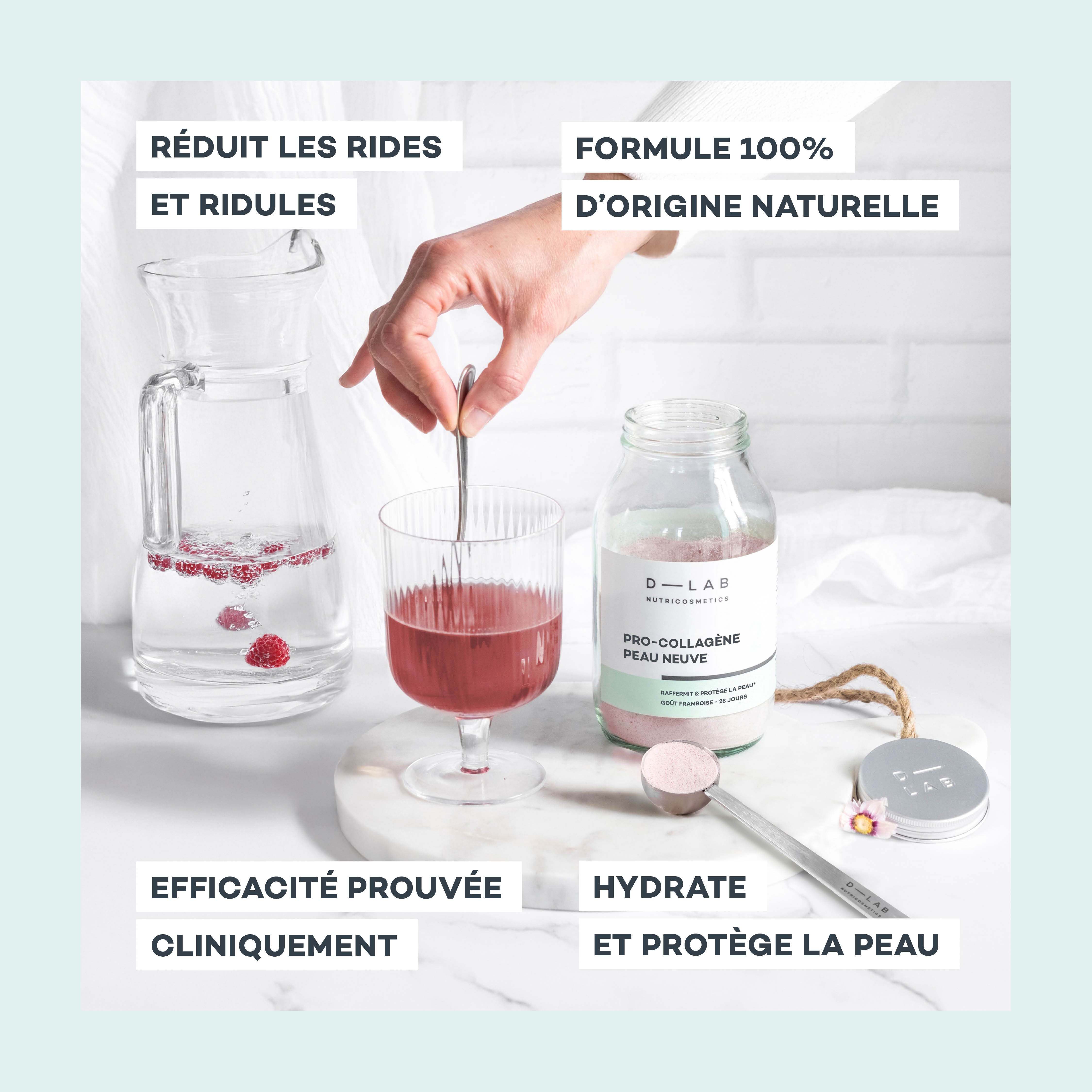 Pro-Collagène Peau Neuve Framboise