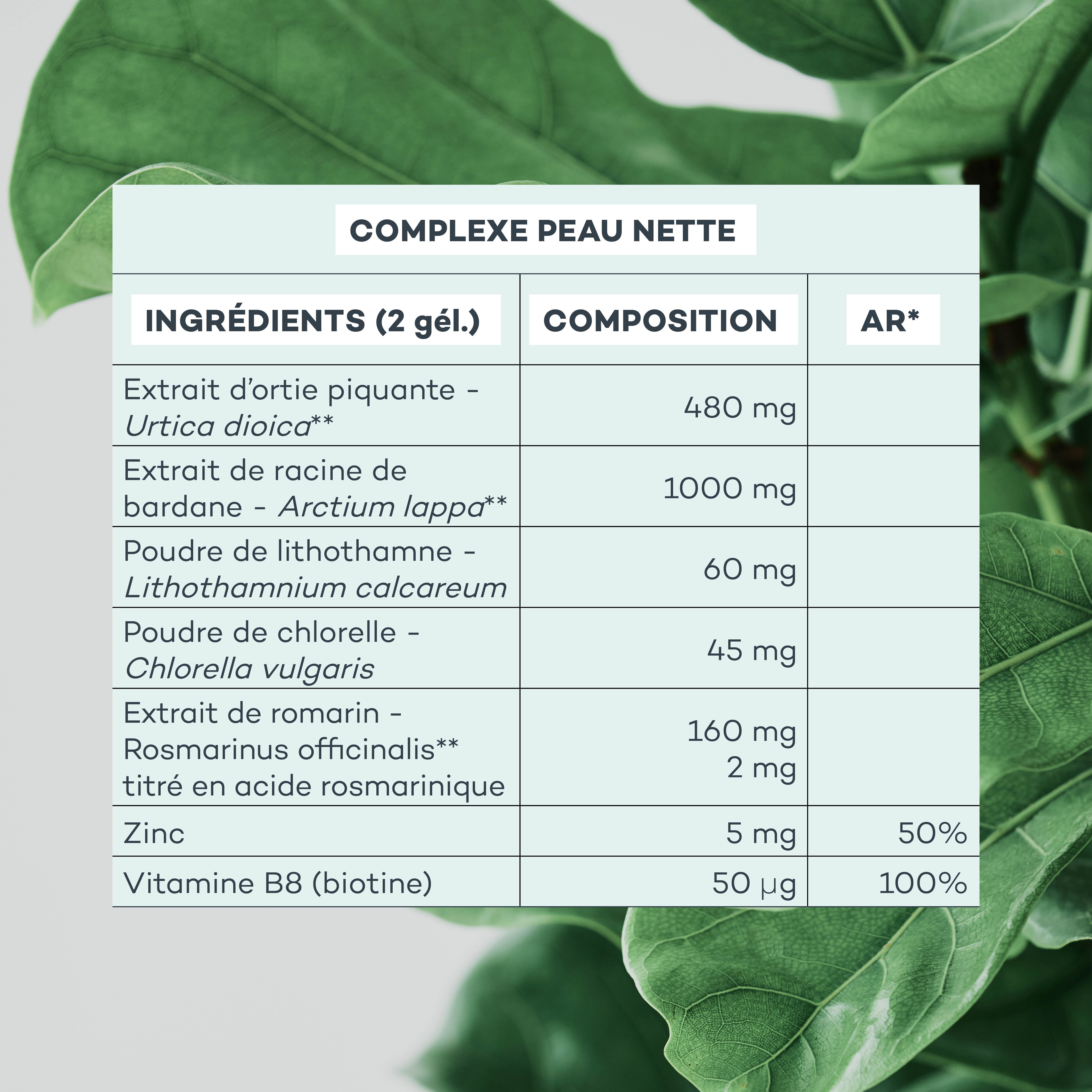 Complexe Peau Nette