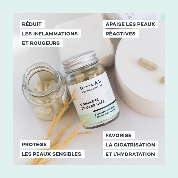 Complexe Peau Apaisée - Réduit l'inflammation & Protège la peau