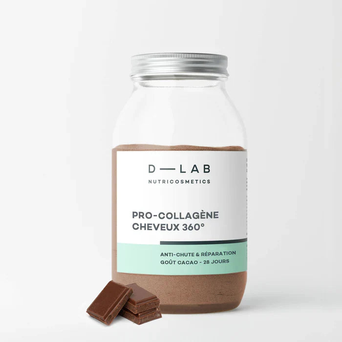 Pro-Collagène Cheveux 360° - Anti-chute & Réparation