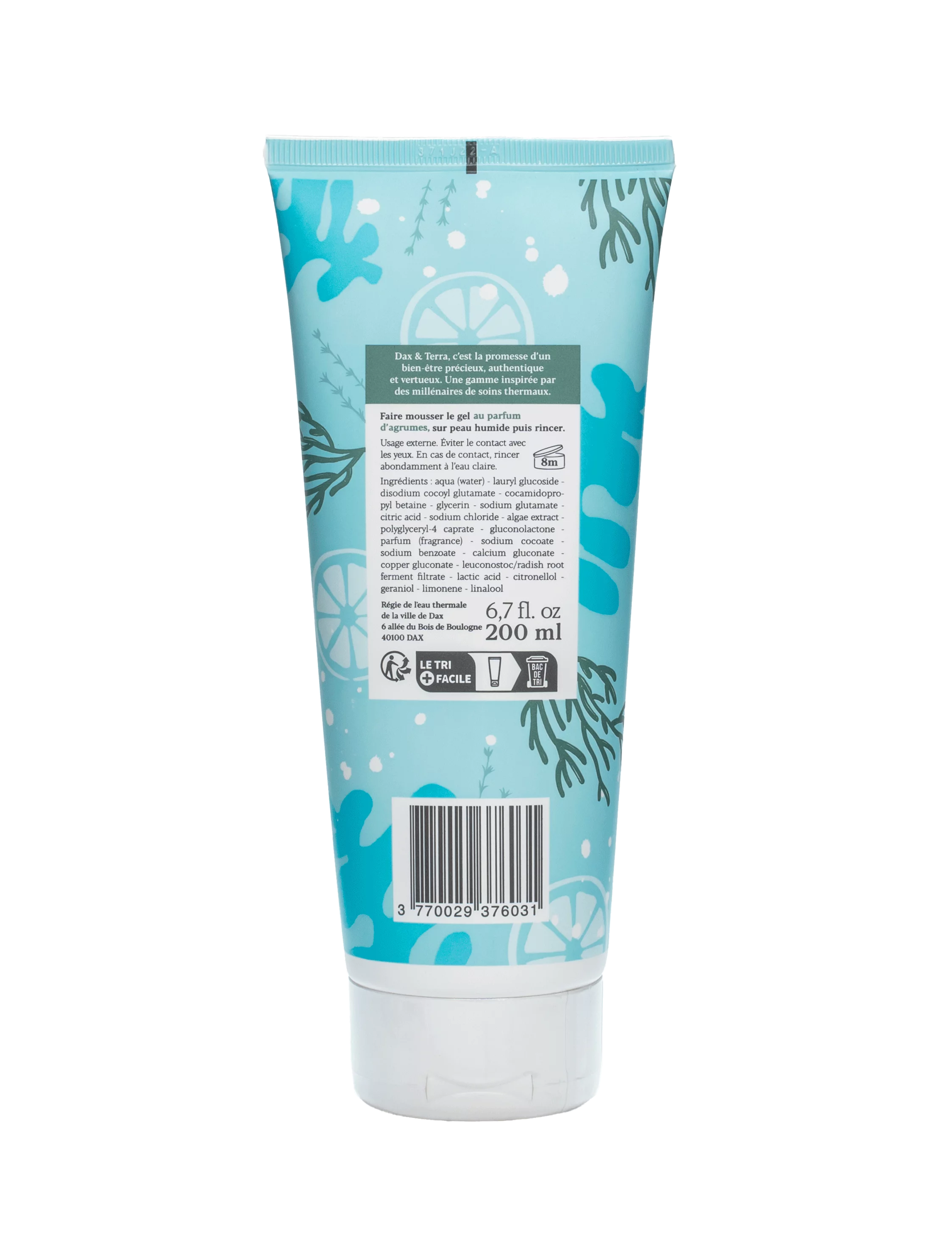 Gel nettoyant visage et corps 200ml