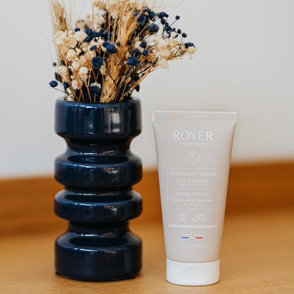 Exfoliant visage bio à la bave d'escargot