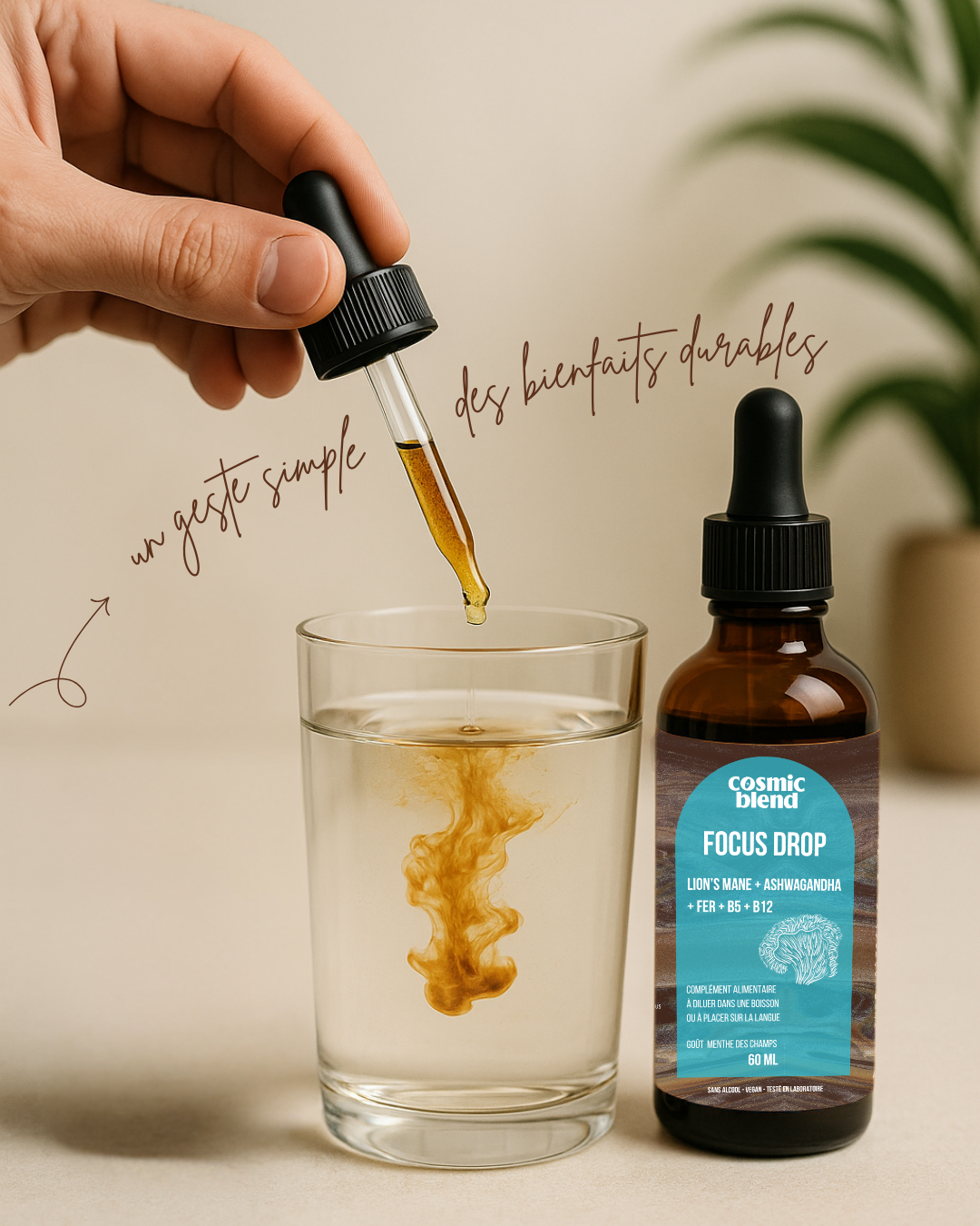 Cosmic Drop - Les Blends Adaptogènes Liquides