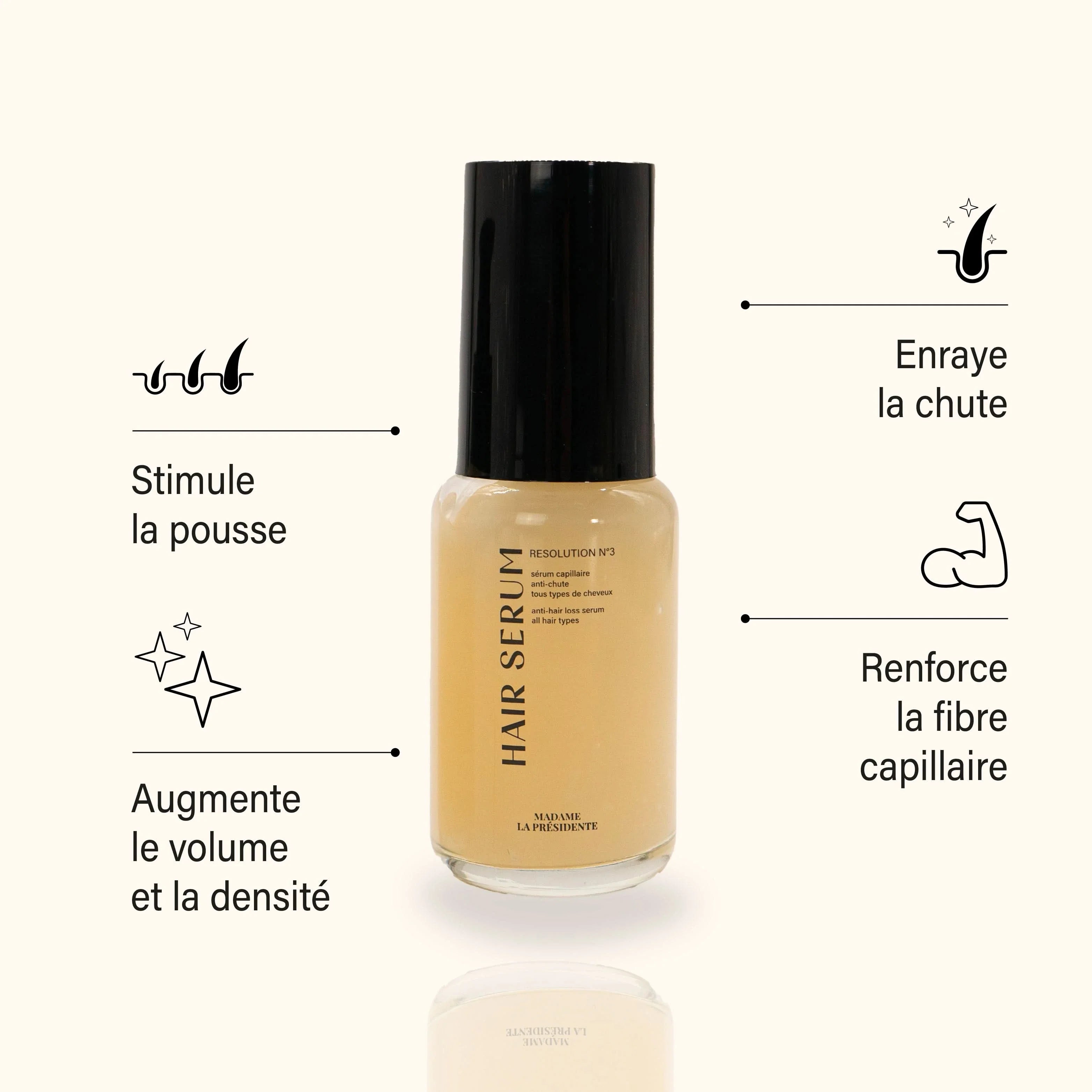 Sérum Anti-chute Cheveux - Résolution N°3