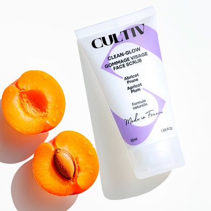 CLEAN-GLOW Gommage visage doux 50mL