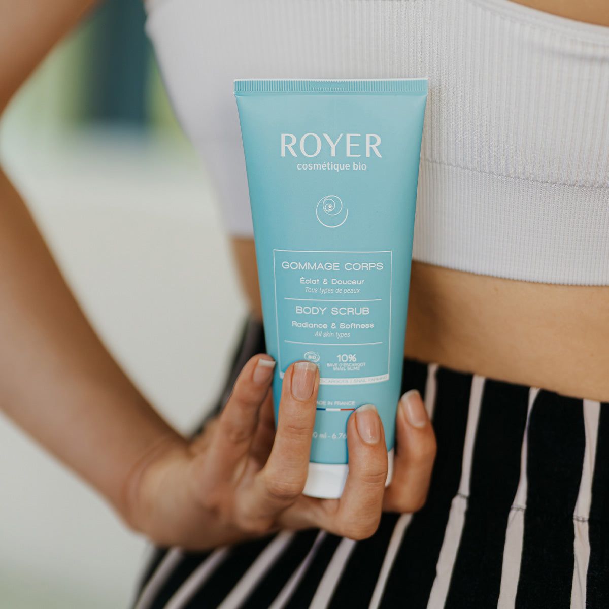 Routine corps & cheveux à la bave d'escargot