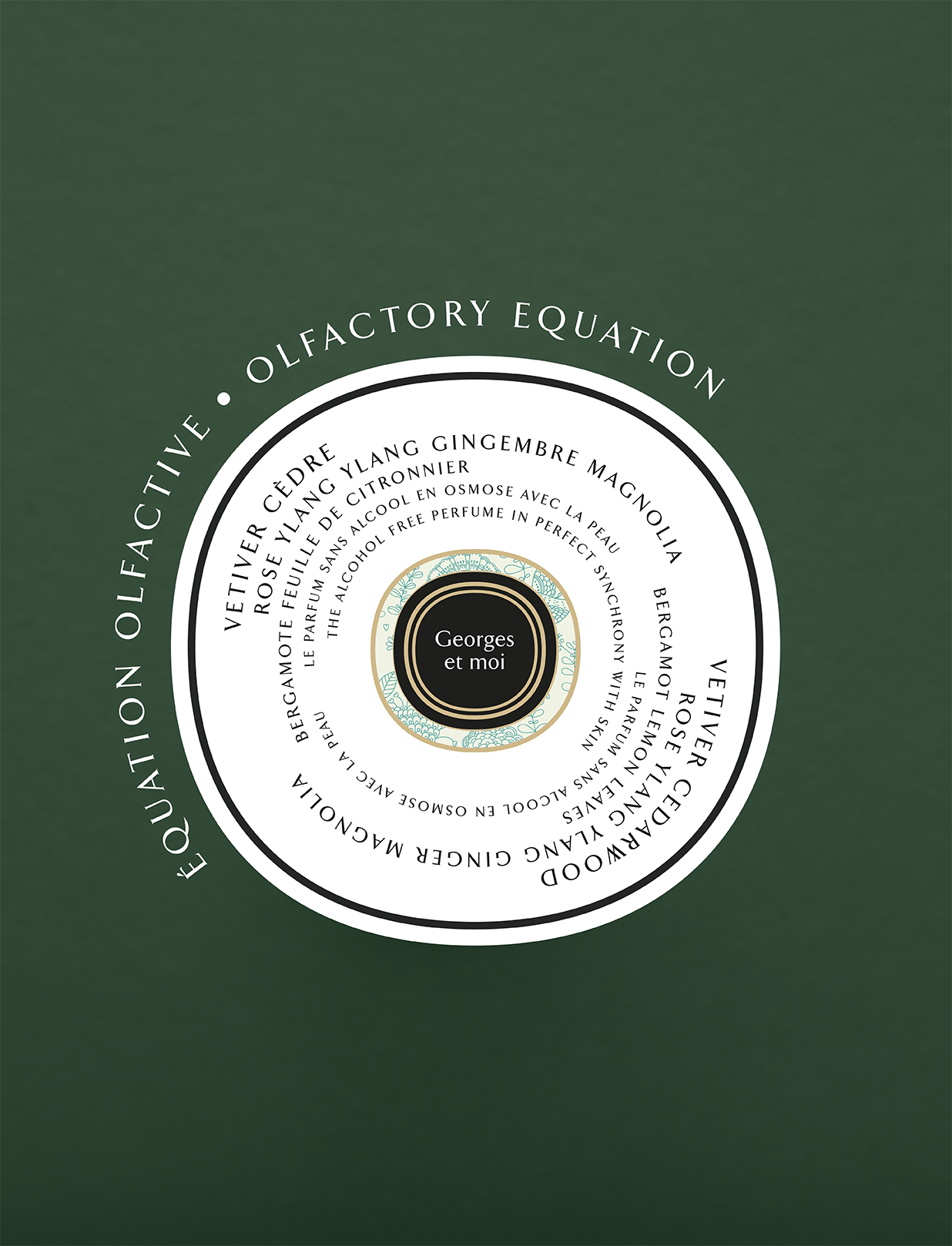 Georges et moi - Bâton de parfum solide