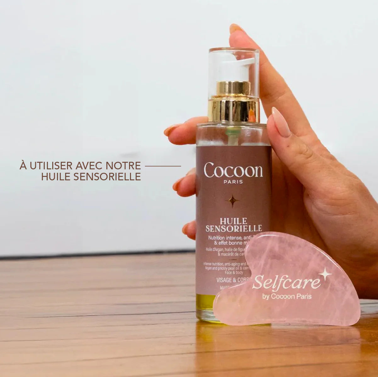 GUA-SHA SELFCARE - QUARTZ ROSE