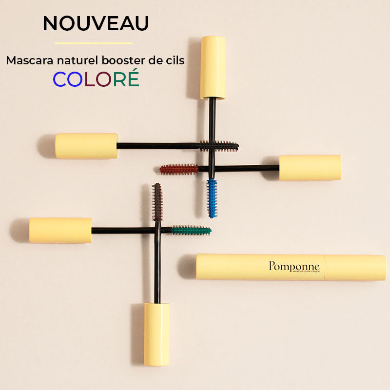 Mascara naturel booster de cils • Mascara Marron