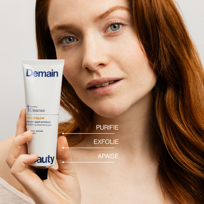 Gel nettoyant exfoliant probiotique