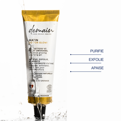 Gel nettoyant exfoliant probiotique - Format découverte