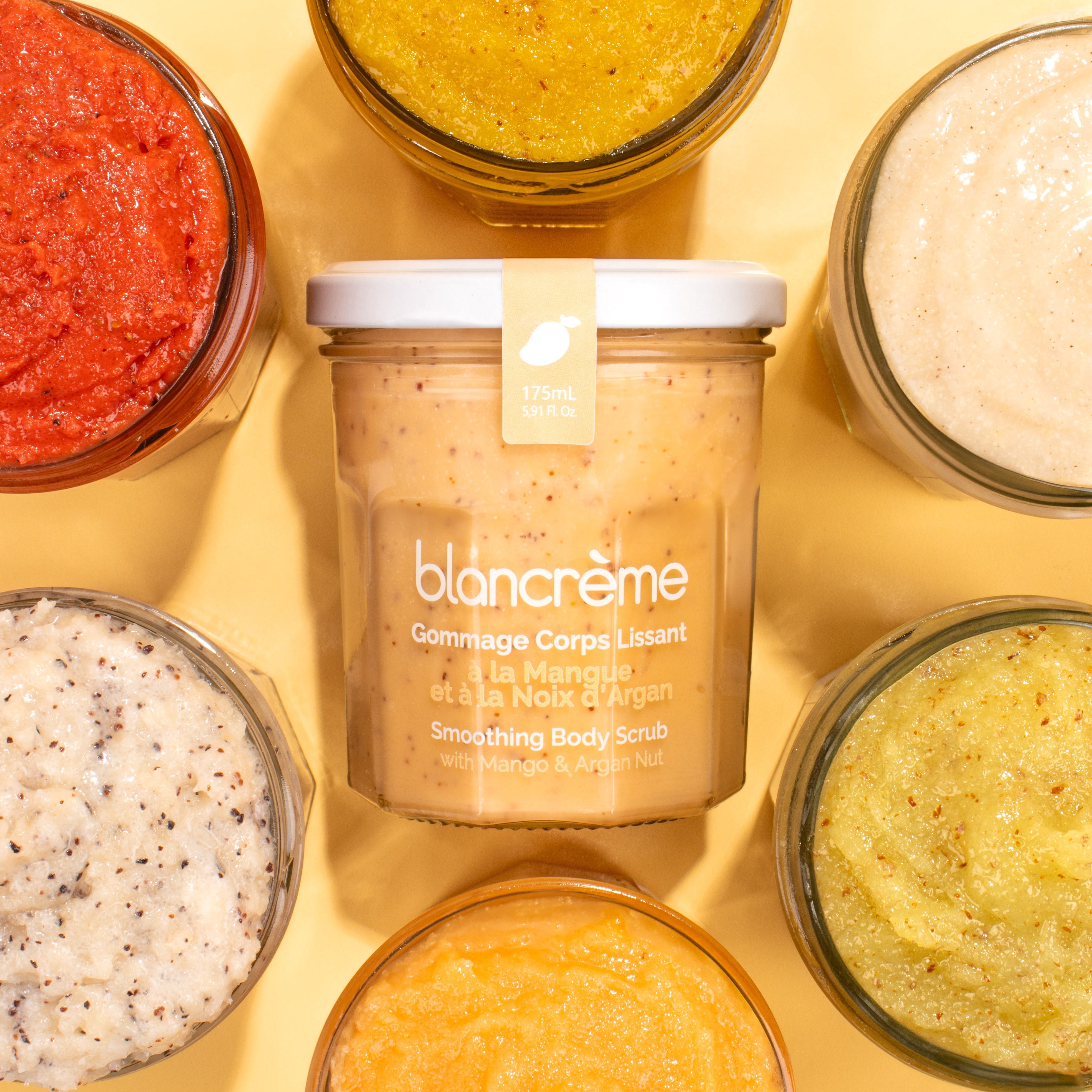 Gommage corps lissant - Mangue & Noix d'argan