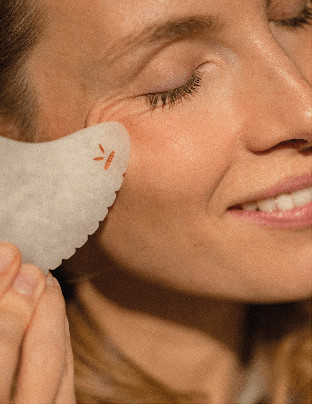 Gua Sha Jade Blanc