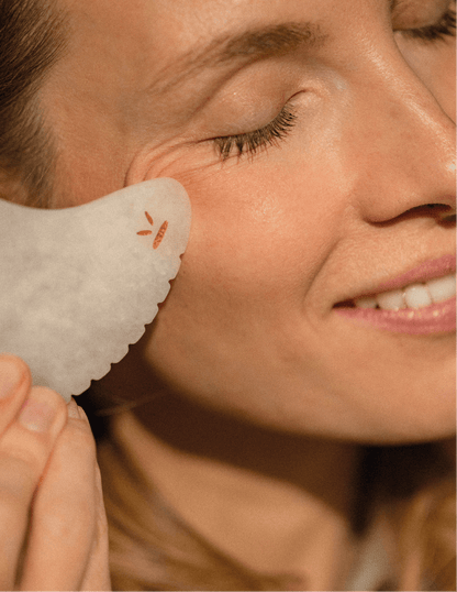 Gua Sha Jade Blanc