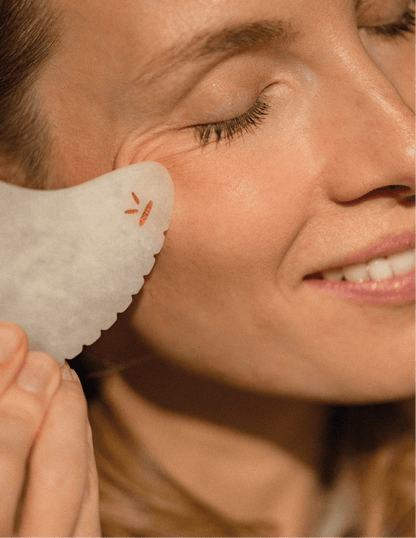 Gua Sha Jade Blanc