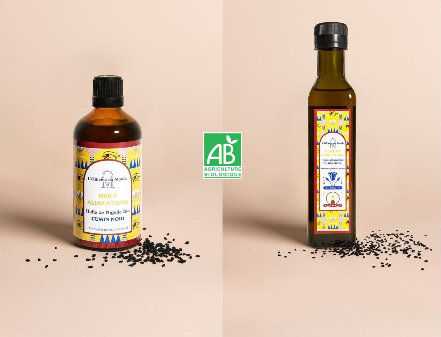 Huile alimentaire de Nigelle BIO d'Egypte