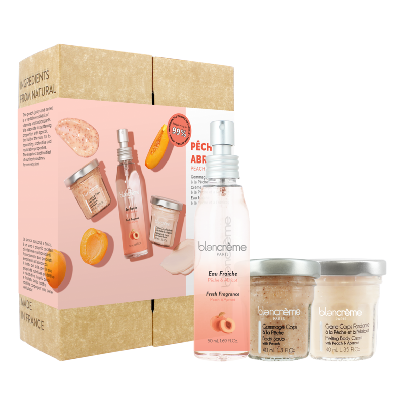 Trio Corps Pèche & Abricot