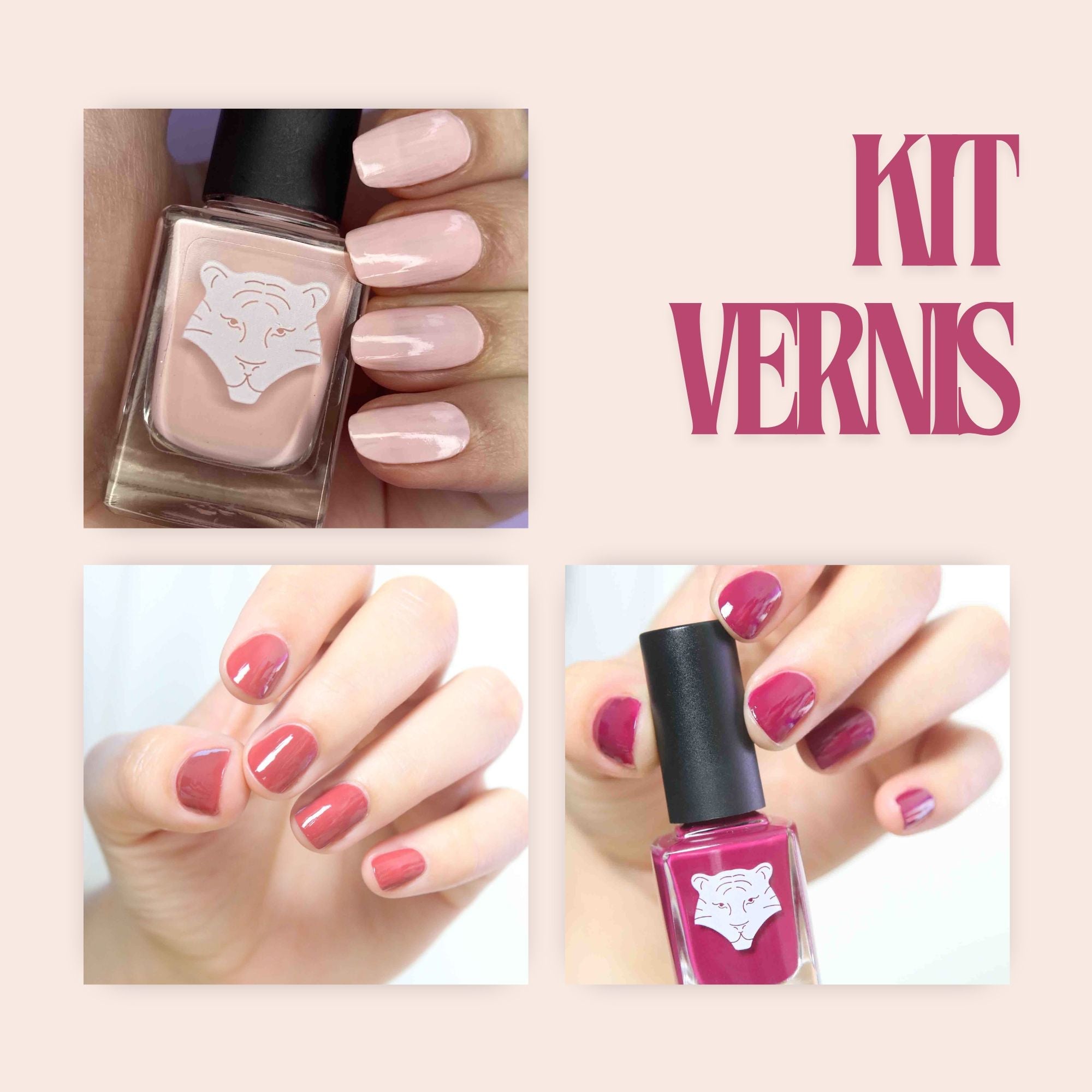 KIT 3 VERNIS