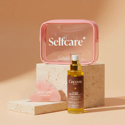 COFFRET HUILE SENSORIELLE & GUA-SHA