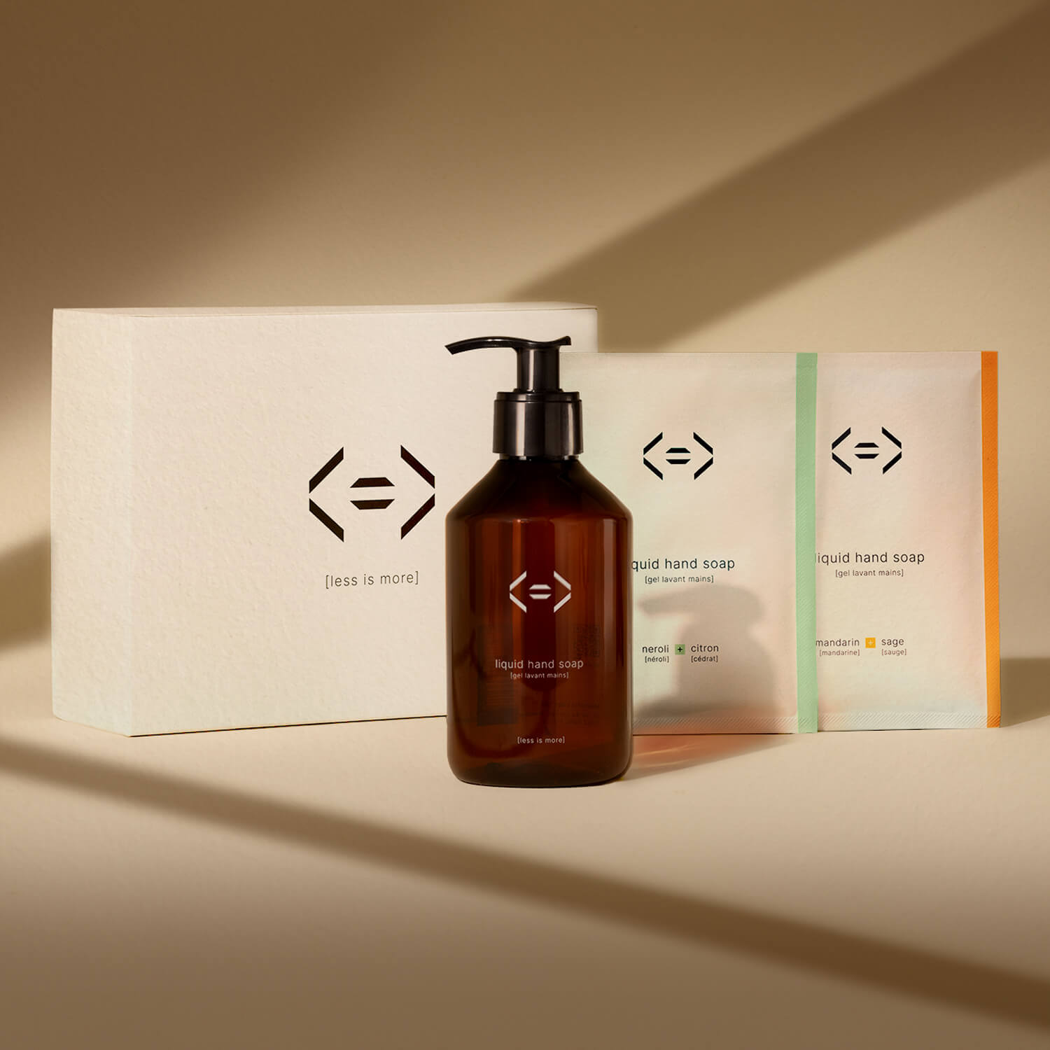 coffret gel lavant mains