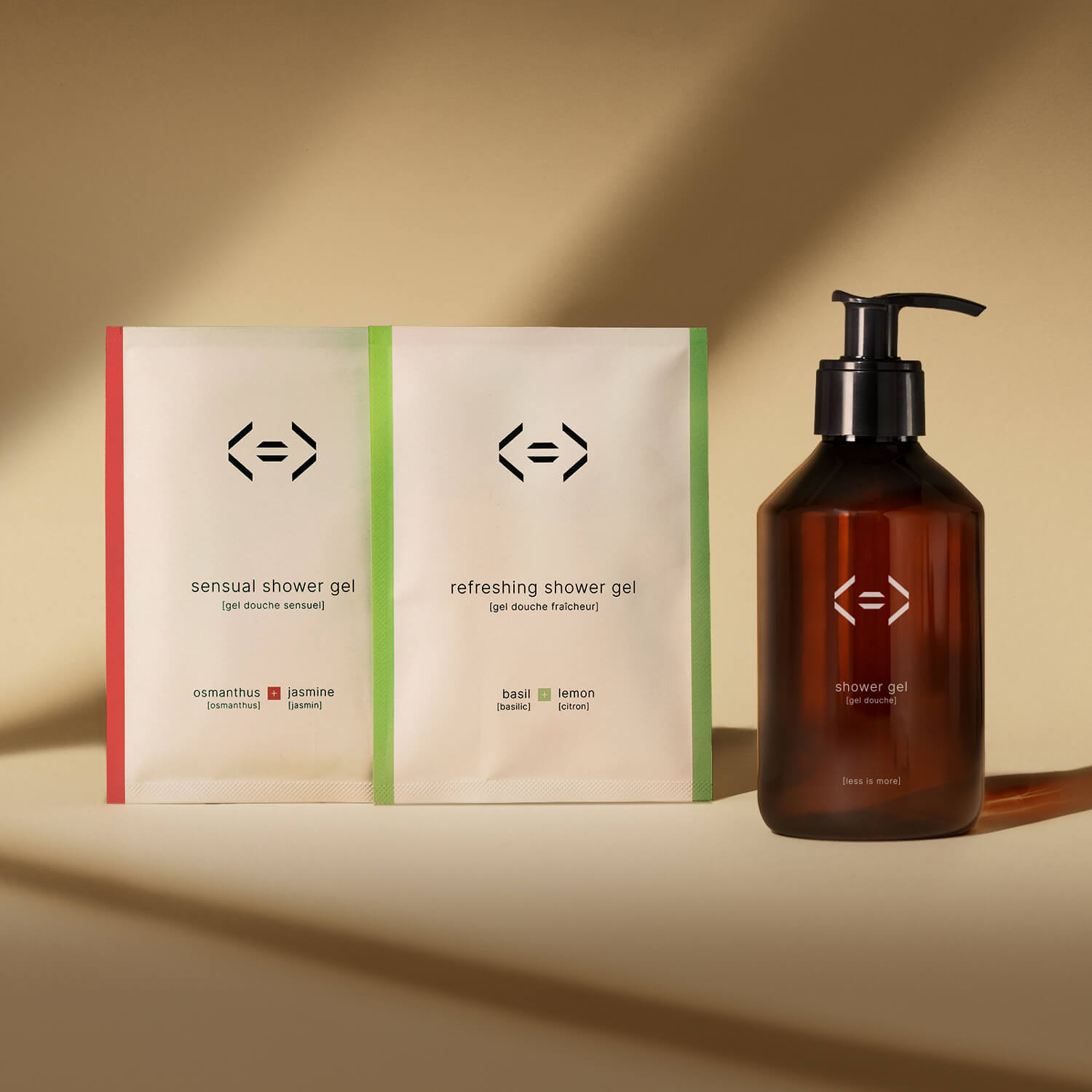 coffret gels douche