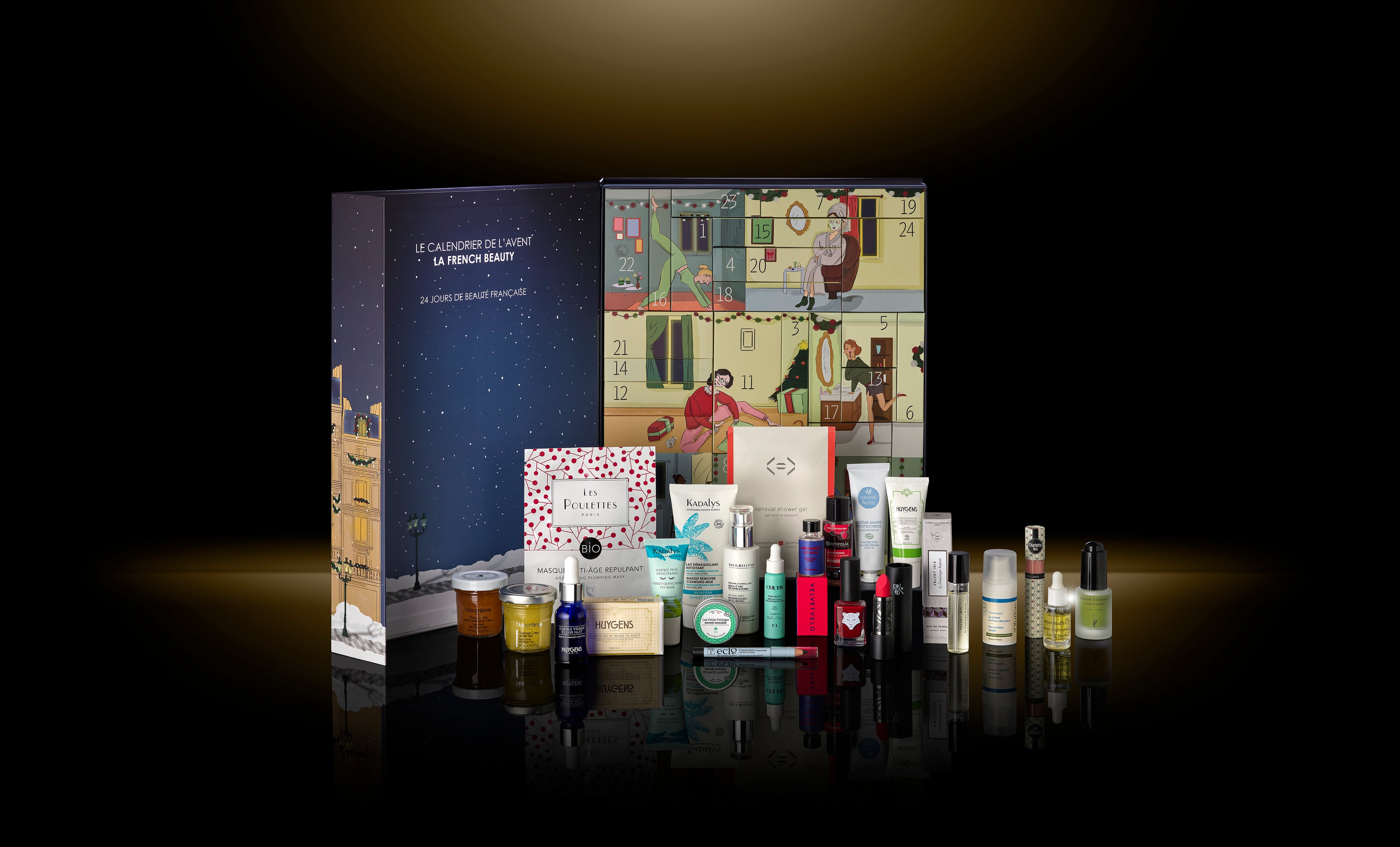 Calendrier de l'Avent La French Beauty - 24 pépites françaises (Précommande)