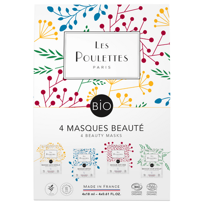 Coffret 4 masques