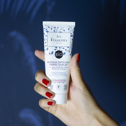 Masque Exfoliant Perfecteur 60'' à l'Argile Blanche