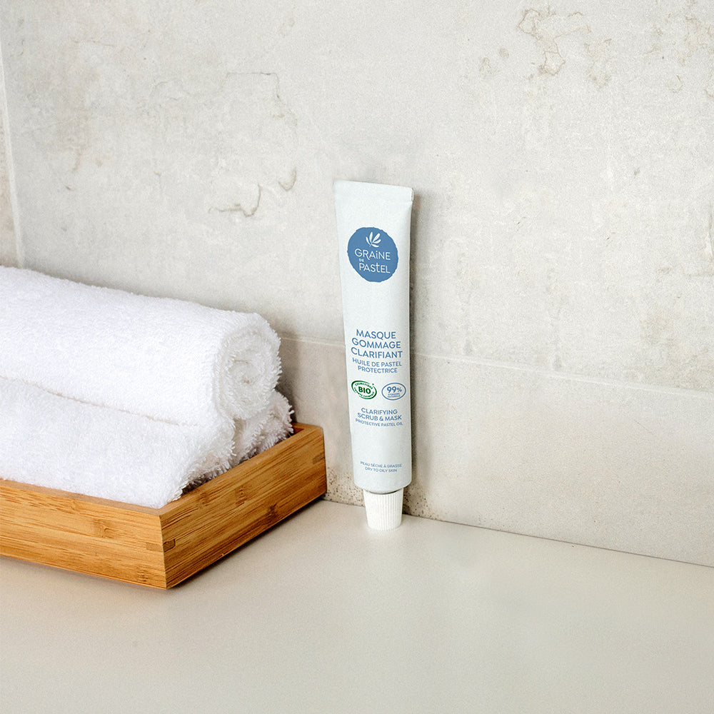 Masque gommage clarifiant