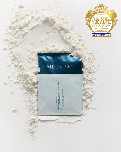 R6 - MASQUE PEEL-OFF APAISANT AU CHITOSAN