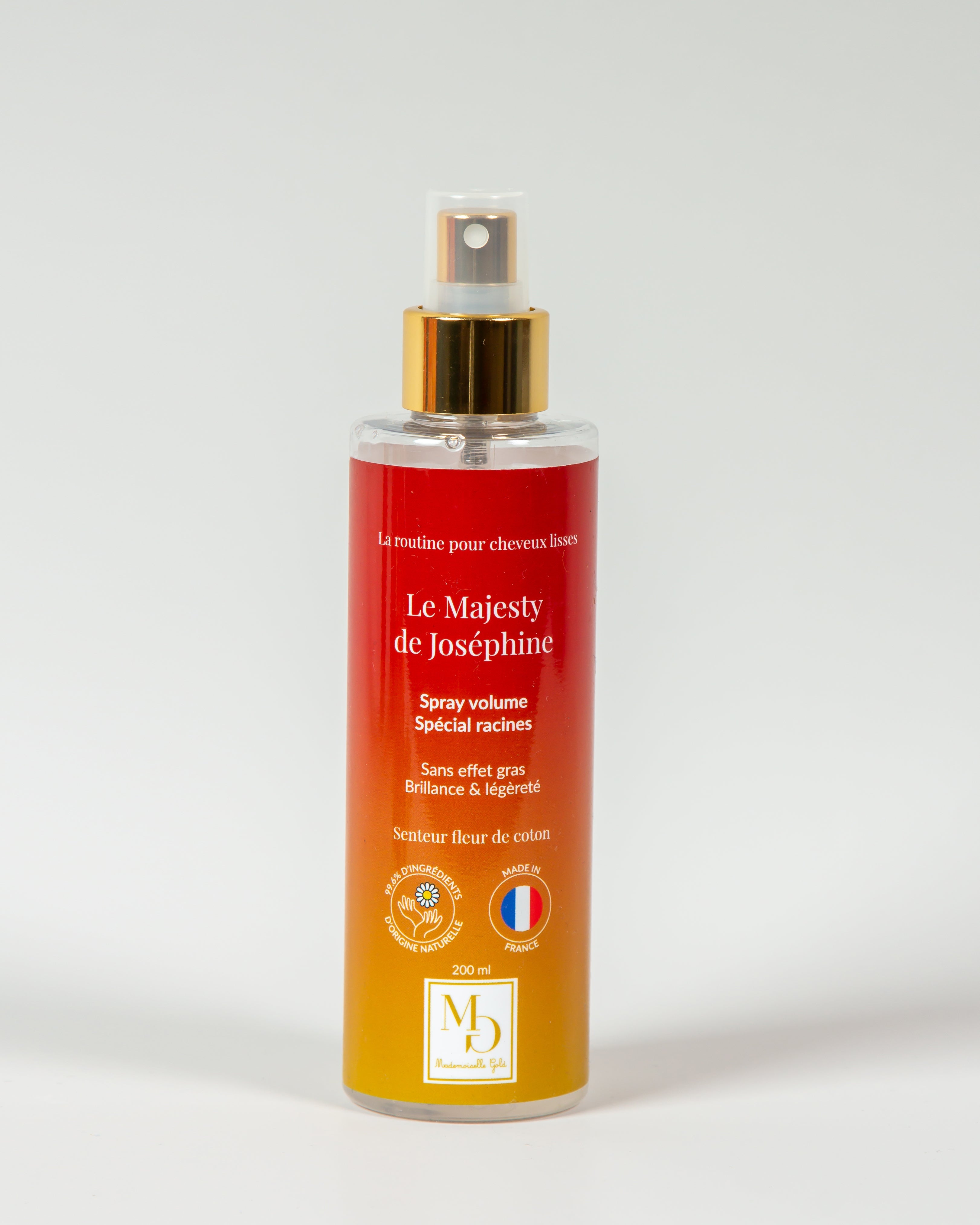 Spray volume non gras