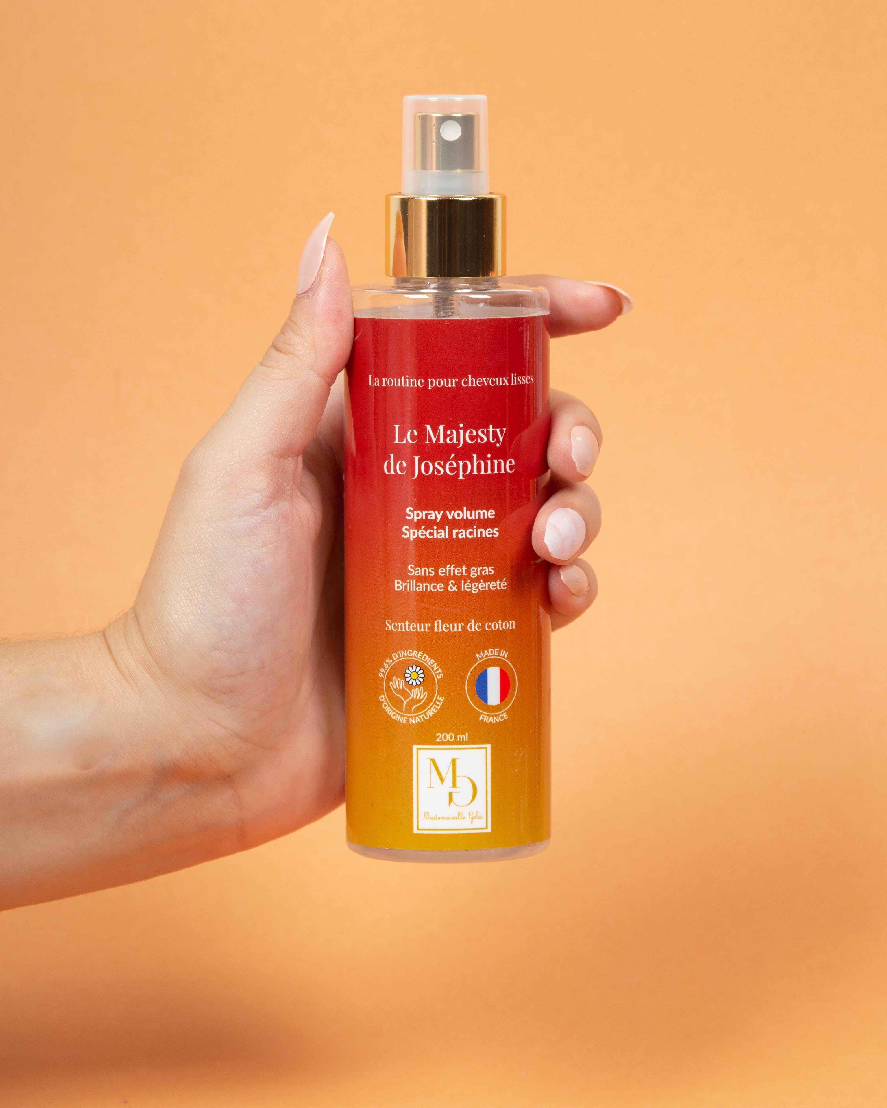 Spray volume non gras