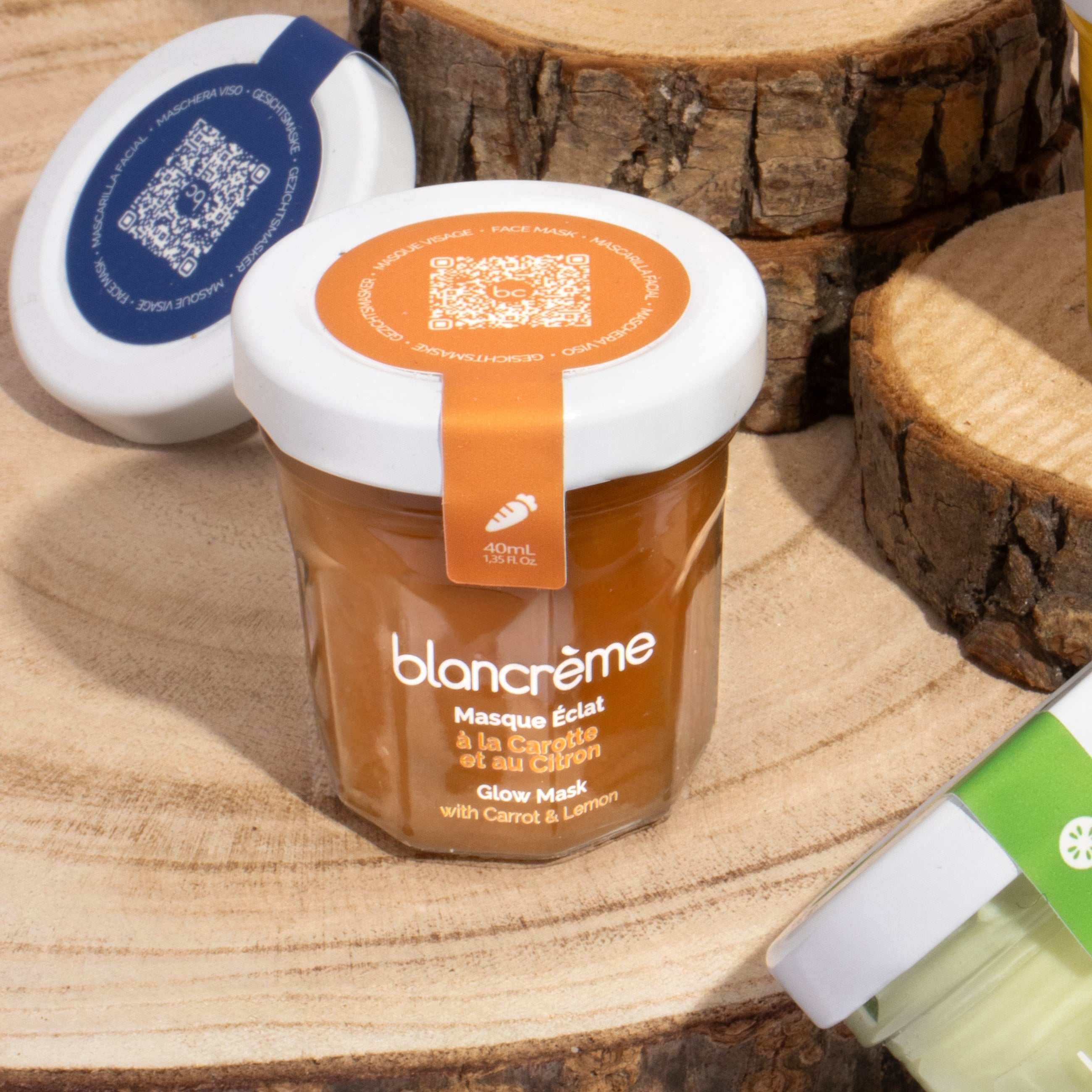 Masque éclat à la Carotte & Citron