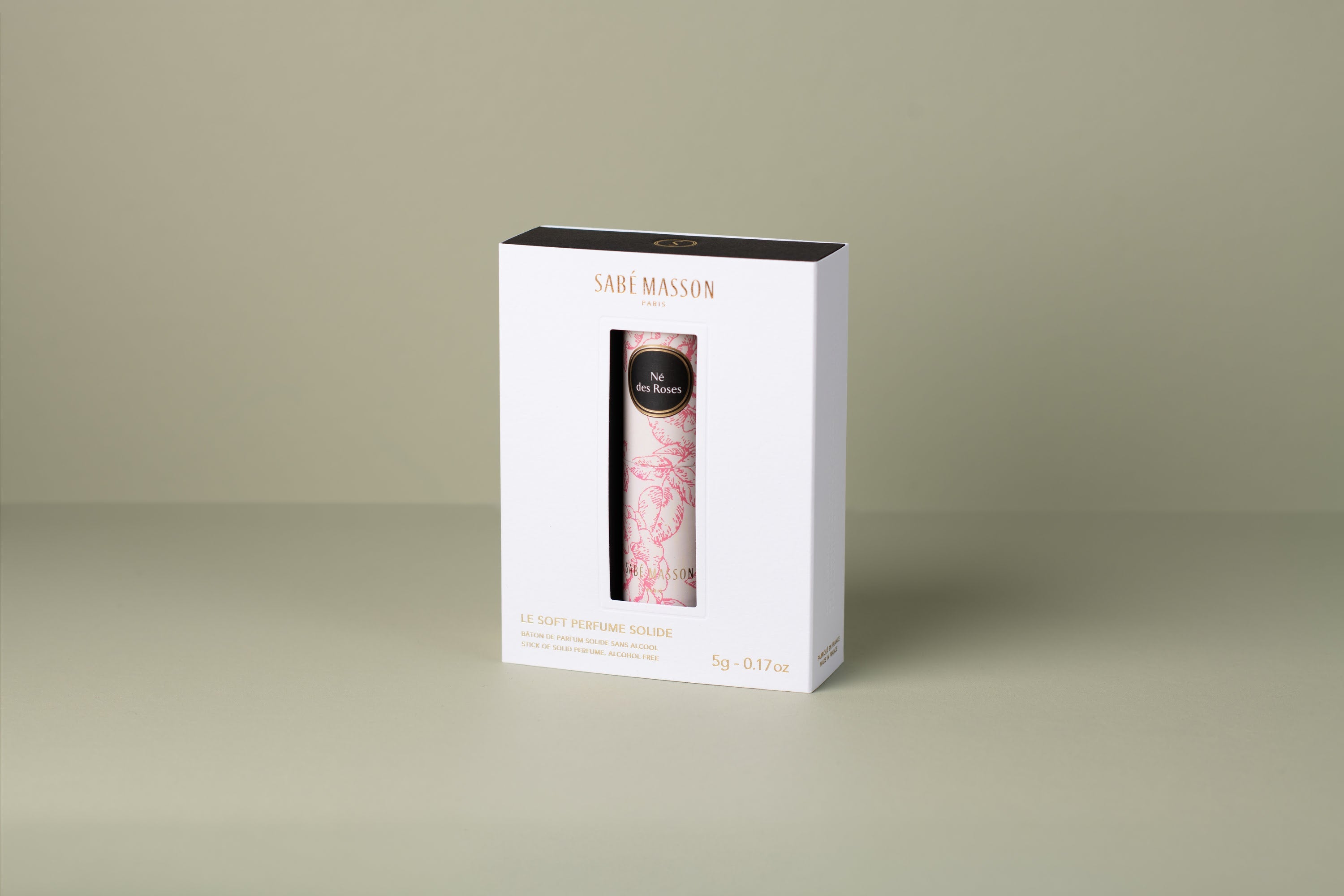 Né des roses - Bâton de parfum solide