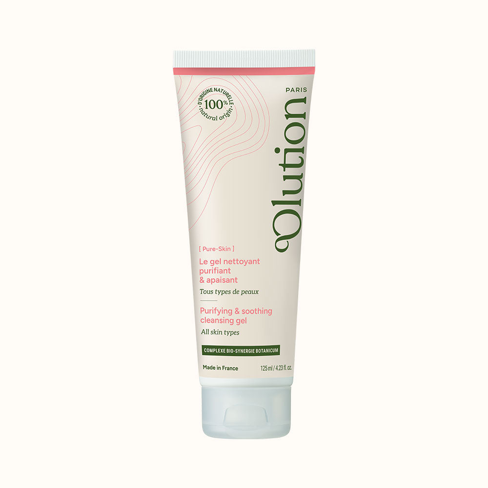 Le gel nettoyant purifiant & apaisant