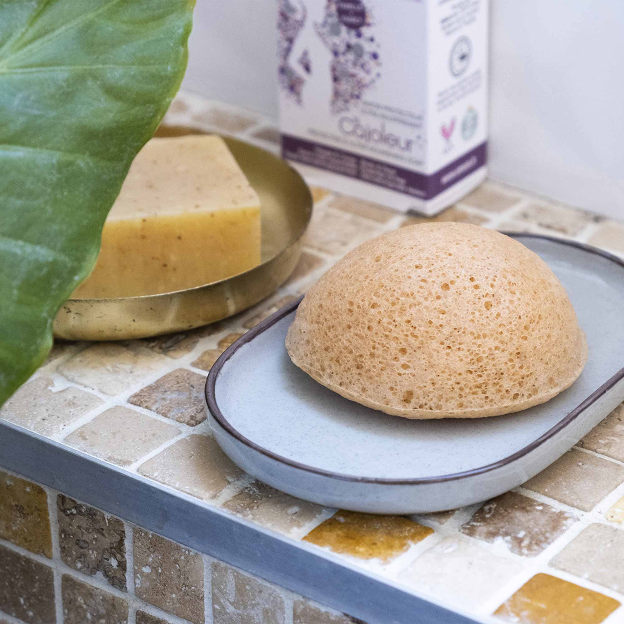 My Good Fairy exfoliating and purifying konjac facial sponge