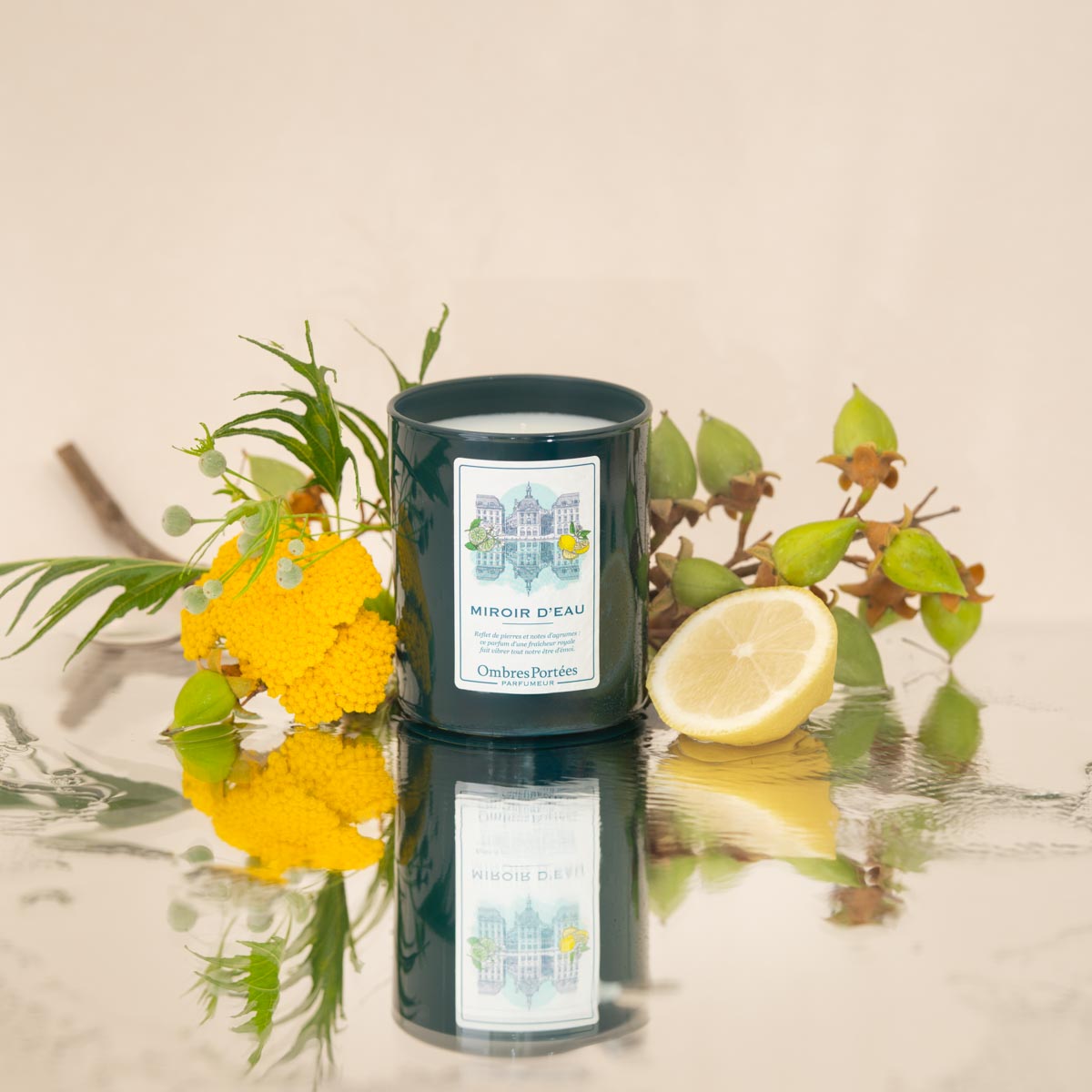Bougie parfumée Miroir d'Eau 210g