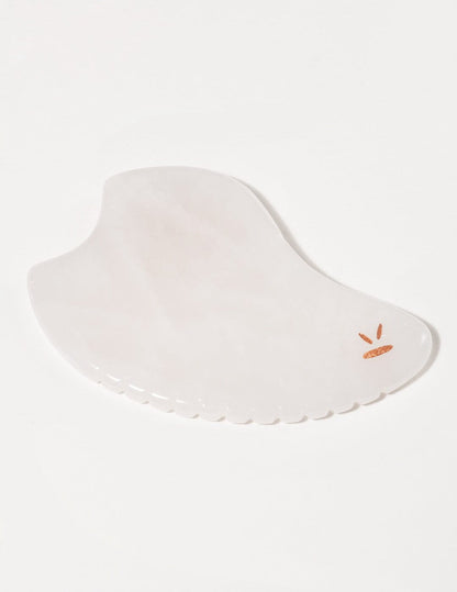 Gua Sha Jade Blanc