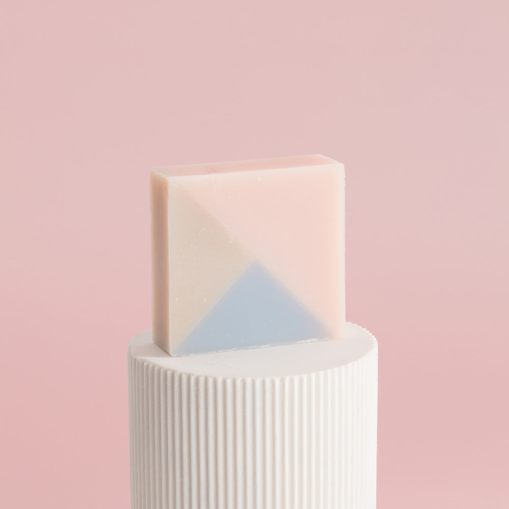 Savon Pastel Facette | Argile, Rhassoul