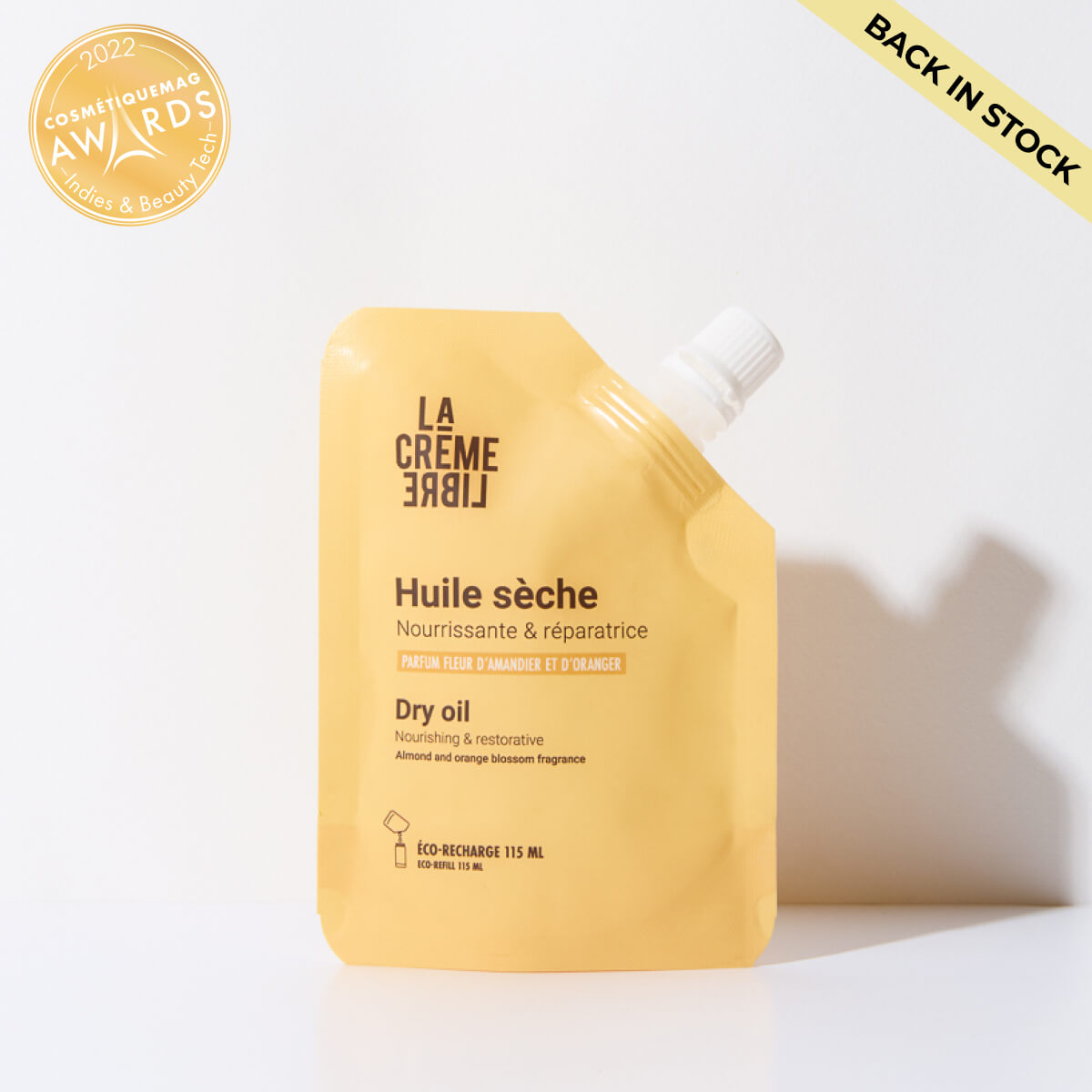 Recharge | Huile Sèche 3en1 – Fleur d’Oranger & Amandier