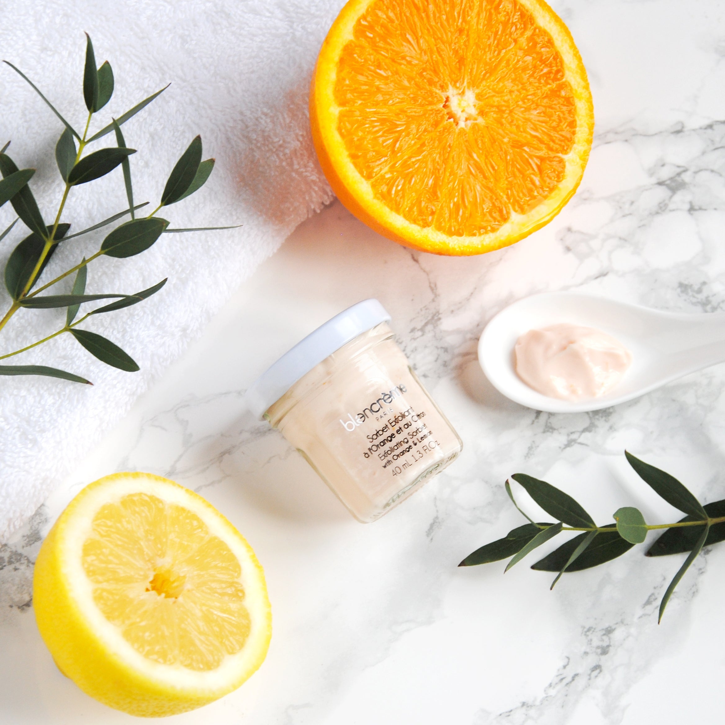 Sorbet exfoliant Orange & citron