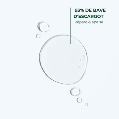 Sérum visage bio à la bave d'escargot