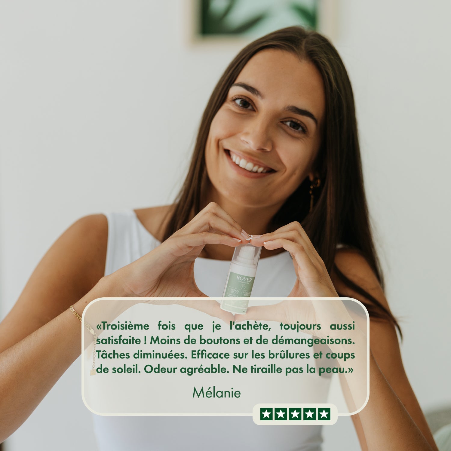 Sérum visage bio à la bave d'escargot