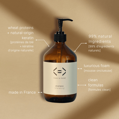 Shampoing pureté [argile blanche + rhassoul]
