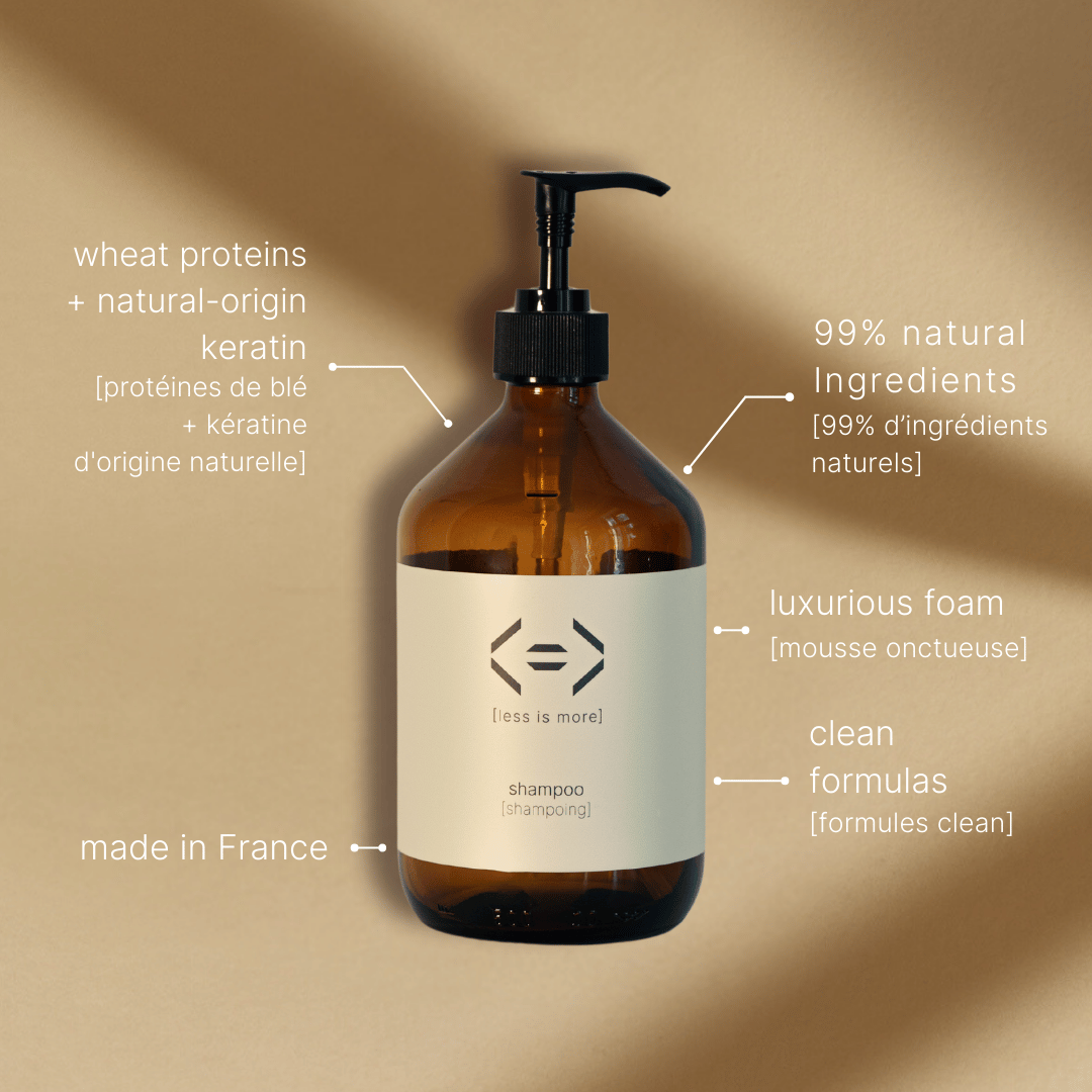 Shampoing pureté [argile blanche + rhassoul]