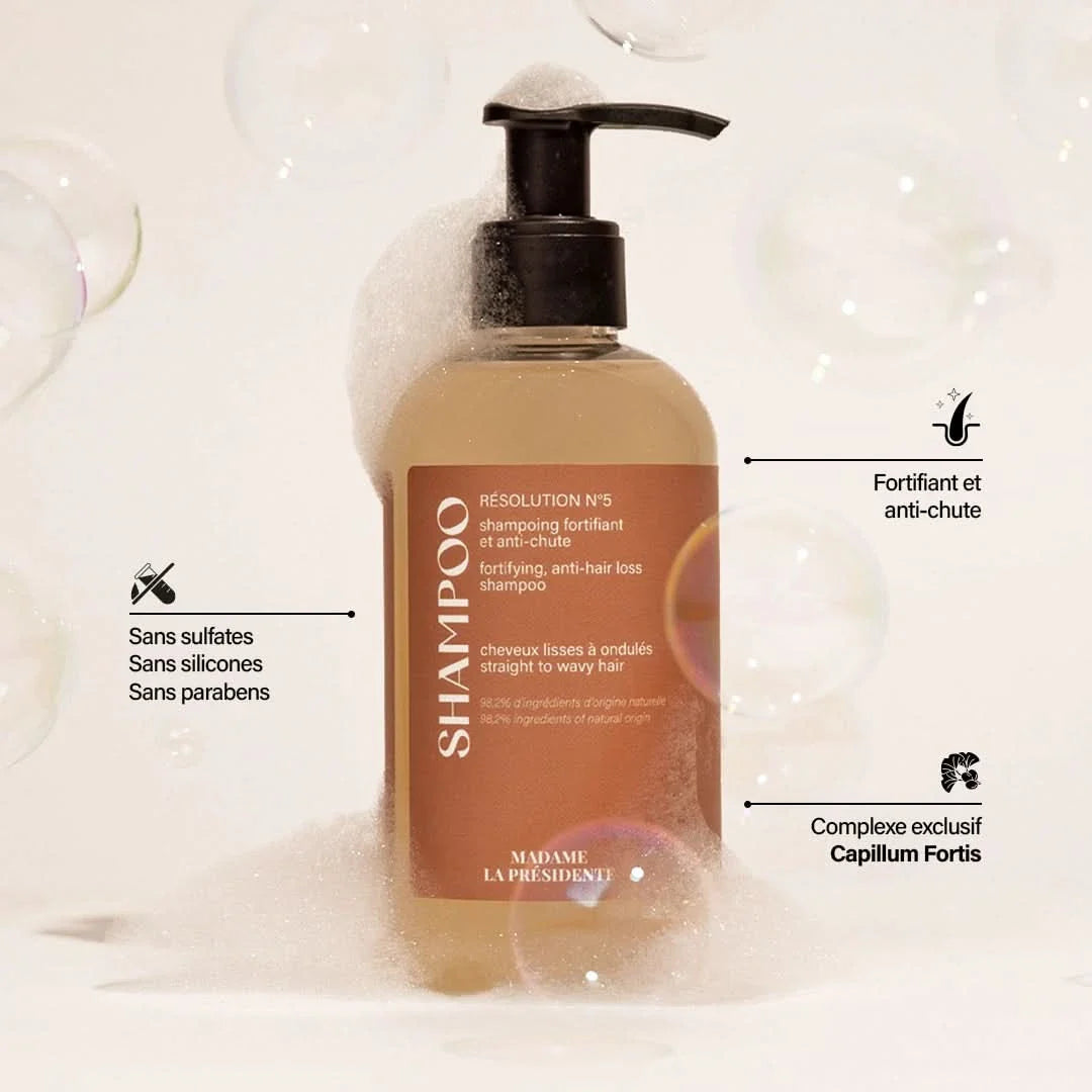 Pack Shampoing Anti-chute Cheveux Lisses à Ondulés - Résolution N°5