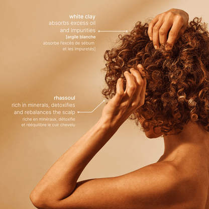 Shampoing pureté [argile blanche + rhassoul]