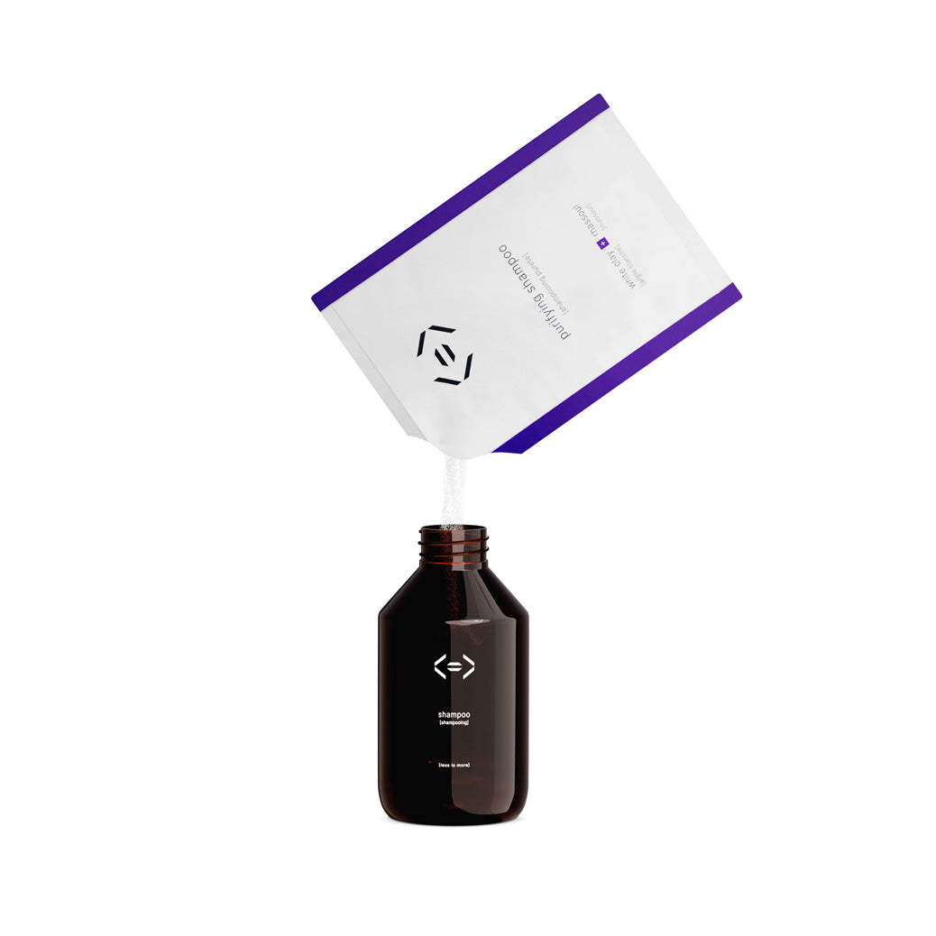 Shampoing pureté [argile blanche + rhassoul]